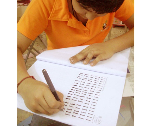 Calligraphy course at littlebrush